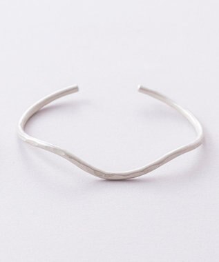 Pisceans ウェイビーラインバングル マットシルバー