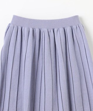 ANY KIDS プリーツニットスカート サックスブルー