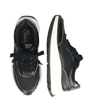 Bridget Birkin 【Bridget Birkin】ビジューレーンコンビスニーカー ブラックコンビ