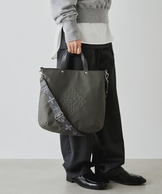 russet 《15か月連続！ブランド月間ランキング1位》コーデュラナイロン2WAYトートバッグ(CE-1404-WEB) Gray