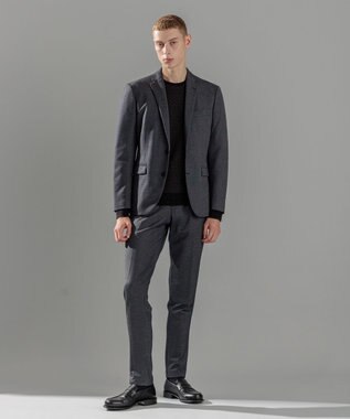 JOSEPH HOMME 【LEON 掲載】ウーステッドモックロディ ジャケット グレー系