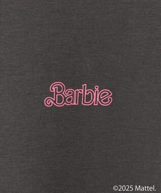 ANY 【Barbie(TM)】フリルTシャツ チャコール
