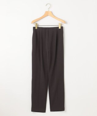 組曲 【吸湿・冷感・UVケア】スタイルアップジャージー パンツ ブラウン系