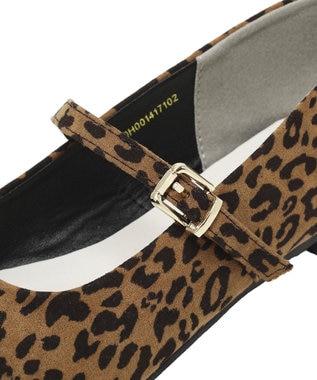 AMERICAN HOLIC メリージェーンバレエシューズ Leopard
