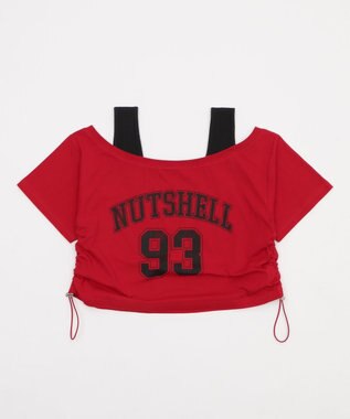 WEGO ドッキングドロストショートT レッド