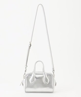 ICB ミニボストンショルダー シルバー系