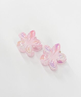 WEGO L2Pミニオーロラフラワーバンスクリップ 柄3