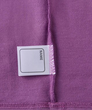 MIKI HOUSE HOT BISCUITS 【70-120cm】【Everyday Series】ワンポイント 半袖Tシャツ パープル