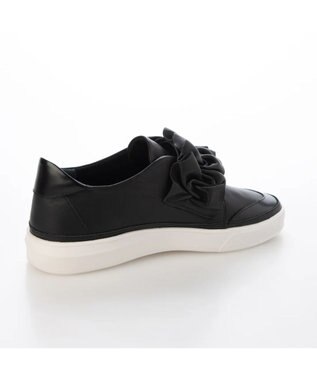 MODE ET JACOMO <D'ICI>フリルベルクロスニーカー ブラック