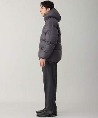 UNFILO MENS 【OCEANS YouTube 掲載】TAION×UNFILO リバーシブルフードダウン ブラック×チャコール