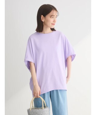 Green Parks 冷っとすずやか　バックバルーンフレンチプルオーバー Lilac