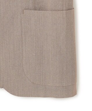 J.PRESS MEN 【WEB・一部店舗限定】サマーフィールド カットジャケット ブラウン系