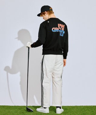 PW CIRCULUS 〈Hondaコラボ〉【UNISEX】 スウェット ゴルフ ブラック系