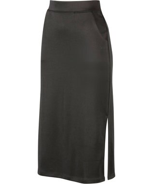 CW-X 【WOMEN】 CW-X ボトムス スリットスカート スリットあり(両脇すそ) 調節可能なウエストひもつき 7分丈 レディース DHY290 /ワコール ブラックスペシャル