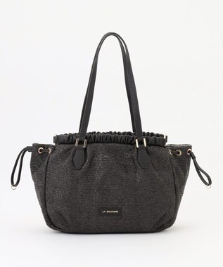 LA BAGAGERIE シャーリング2WAYサマーバッグ ブラック