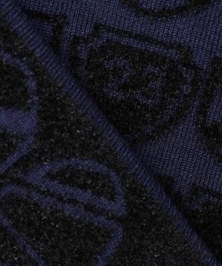 23区GOLF 【WOMEN】エンブレムジャガード ニット ネイビー系5