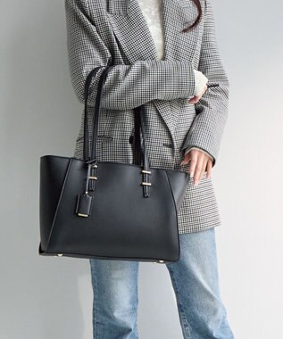 ACE BAGS & LUGGAGE Jewelna Rose バベット ロングハンドル トートバッグ A4 16188 ジュエルナローズ ブラック