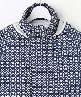 23区GOLF 【WOMEN】モノグラム ポケッタブルレインブルゾン ネイビー系5