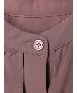 Green Parks ビックカラーナローブラウス Pink