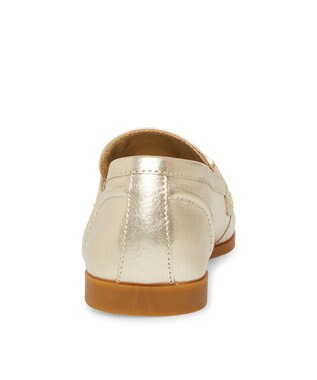 STEVE MADDEN CARRINE ビット―ローファー ゴールド