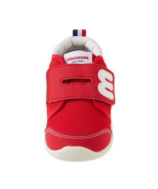 MIKI HOUSE HOT BISCUITS 【ミキハウス】【13-15.5cm】 セカンドベビーシューズ 赤