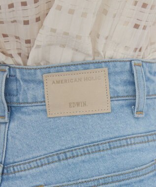 AMERICAN HOLIC 【EDWIN別注】フレアデニム Light Indigo