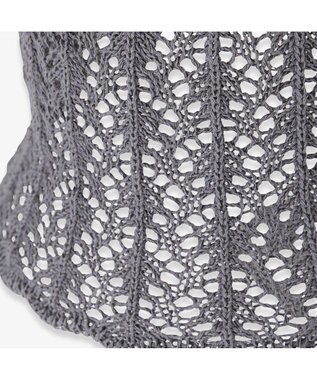 林八百吉商店 un chapeau スカラップサーモハット チャコール