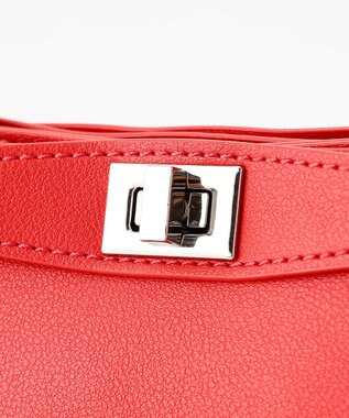 ICB 【2WAY】マイクロショルダー バッグ レッド系