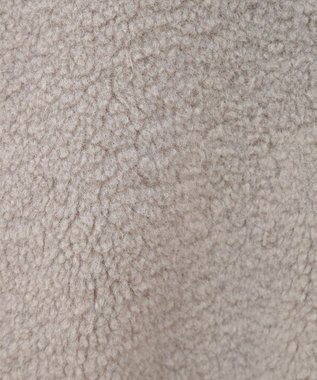 earth music&ecology ボアルーズブルゾン グレーベージュ