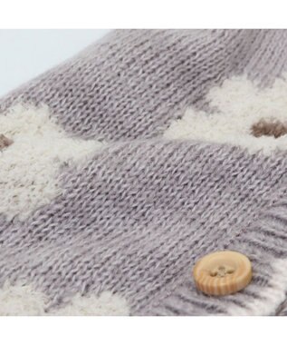 PET PARADISE ペットパラダイス お花もこセーター  超小型犬 小型犬 グレー