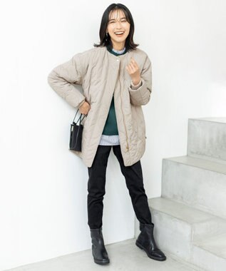 ANY L 【ストレッチ】スタイルアップスキニーデニム ブラック