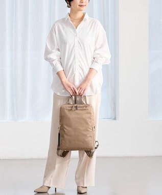 ACE BAGS & LUGGAGE ace. フィッテム レディースビジネスリュック A4 13.3インチPC 68681 エース ベージュ