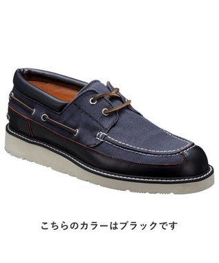 REGAL FOOT COMMUNITY 【レッドウッドリバー メンズ】RX09 デッキタイプ カジュアルシューズ カーキブラック