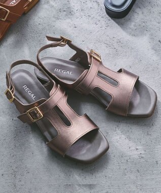 REGAL FOOT COMMUNITY 【リーガルレディース】F01S フラットサンダル