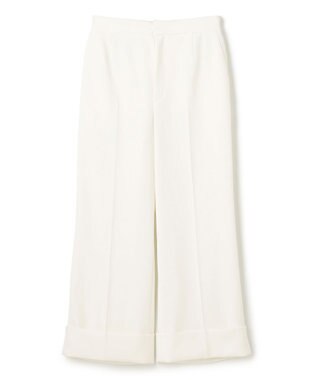 BEIGE， 【S-size】LUIZA / ワイドパンツ White