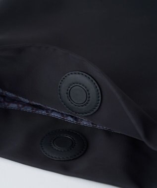 MIYABIYA LAQUOH【撥水加工】ミニマルナイロンワンショルダー (L) ブラック