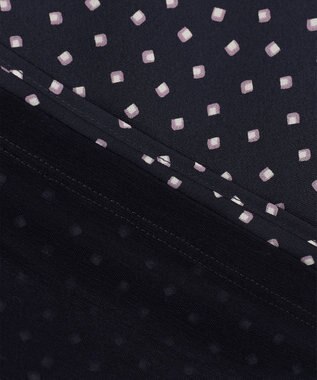 J.PRESS LADIES スクエアキカプリント カットソー ネイビー系5