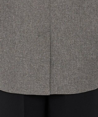 uncrave 【手洗い可】ウォッシャブル ツイード ジャコット（uncrave STANDARD） グレーツイード