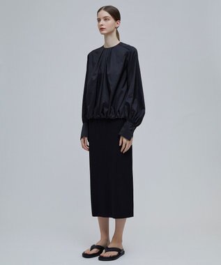 BEIGE， LISE / バルーンブラウス Black