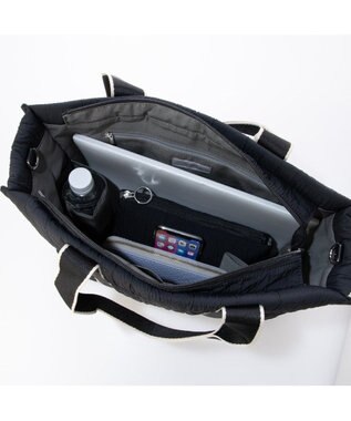 UNBILLION カシュカシュ cachecache / ボンディングスクエアビッグトート ブラック