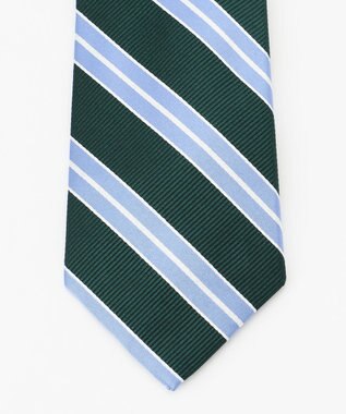 J.PRESS MEN 【STRUCTURE MIX COLLECTION】レジメンタル ネクタイ ダークグリーン系2