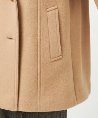 23区 【GOLD LABEL】ウールリバー Pコート キャメル系