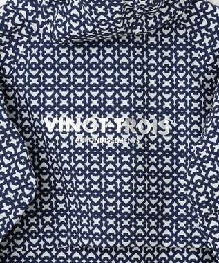 23区GOLF 【WOMEN】モノグラム ポケッタブルレインブルゾン ネイビー系5