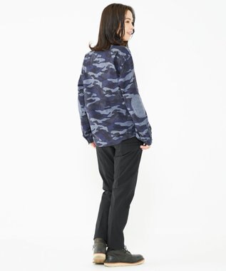 JOSEPH ABBOUD MOUNTAIN 【UNISEX】JOEコットンカモフラージュ シャツ ネイビー系7