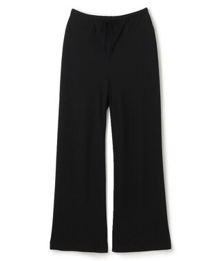 BEIGE， 【洗える・STORY 10月号掲載】FLEUR / ウエストゴムイージーワイドパンツ Black