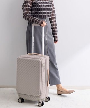 ACE BAGS & LUGGAGE HaNT ココント スーツケース 36L 機内持込 フロントポケット付 05511 ハント フォグ・モーブ