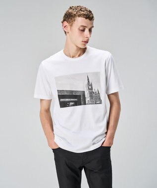 JOSEPH HOMME 【LEON 掲載】＜WEB限定カラーあり＞フォトグラフィックロンドン / アートプリント半袖Tシャツ ホワイト系1