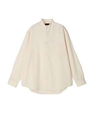 CRAFT STANDARD BOUTIQUE Ｔ／Ｒバンドカラーシャツ Ivory
