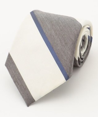 J.PRESS MEN 【LINEN MIX COLLECTION】 レジメンタル ネクタイ