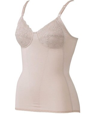 Wing ボディシェイパー ソフトな着用感 ほどよいおなか押さえ 自然なバストシルエット NA3532 ウイング／ワコール ブラウン